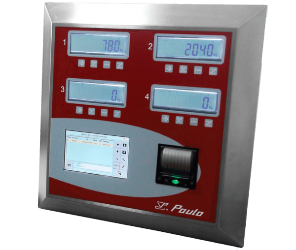 Ponte-Báscula Multi-Plataformas Metálica - PB8002